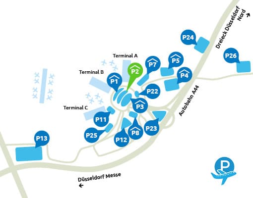 Flughafen Düsseldorf P2