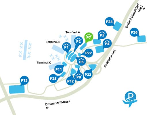 P7 Flughafen Düsseldorf
