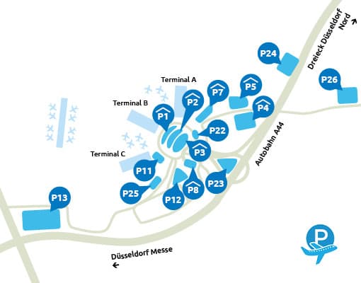 Parkgebühren Flughafen Düsseldorf